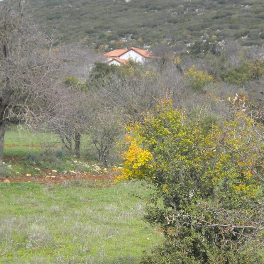 Stone House In A Quiet Landscape, Leonidion Villa Exterior foto